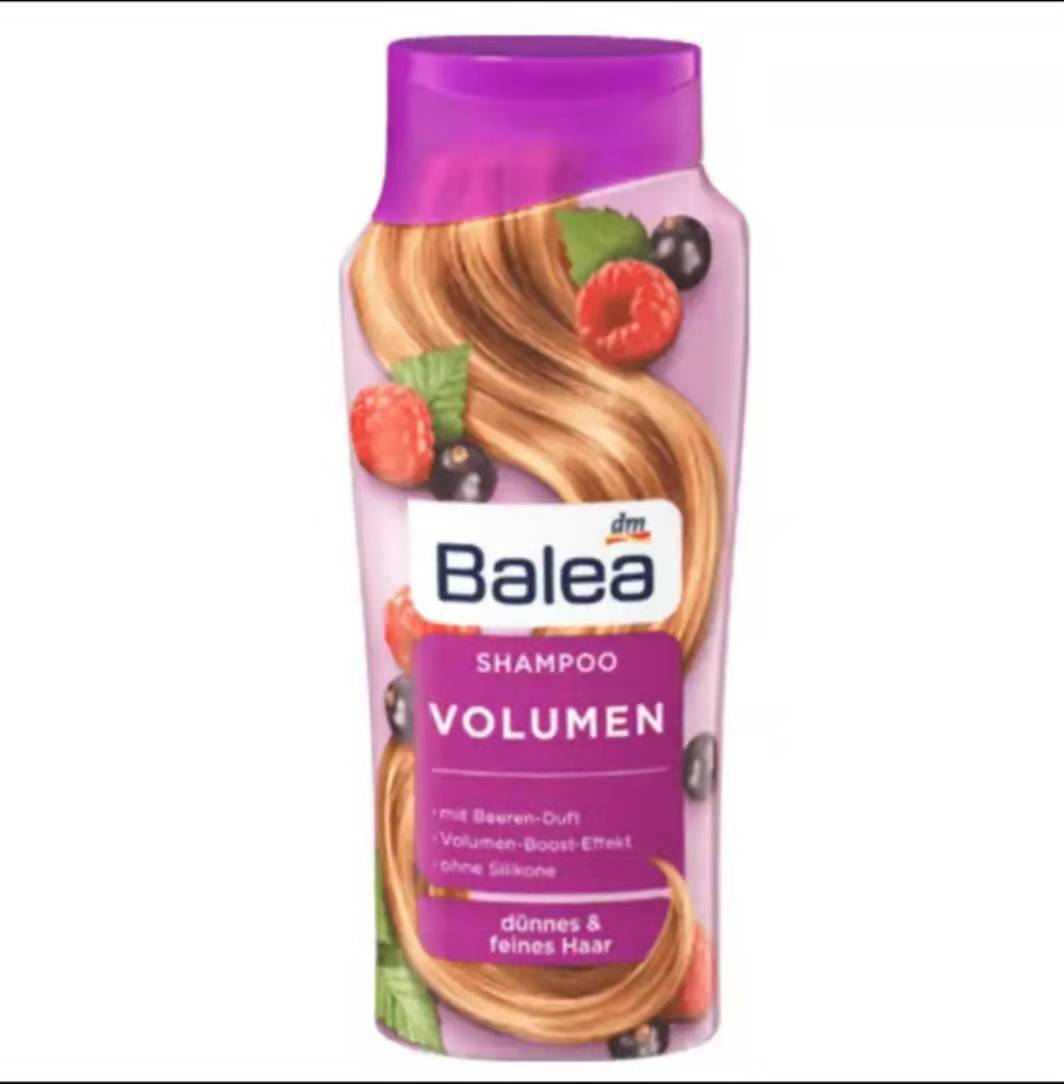 德国原装进口  芭乐雅（Balea）浆果树莓清爽控油温和滋养洗发水300ml/瓶
